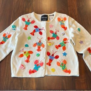 Vintage Michael Simon Lobster Sweater Never Worn!